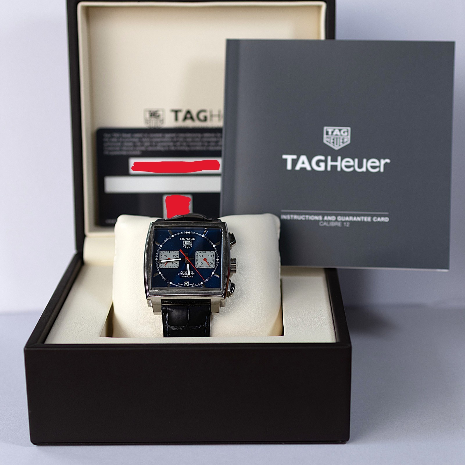 TAG Heuer Monaco Blue Men’s Watch – CBL2111.FC6183