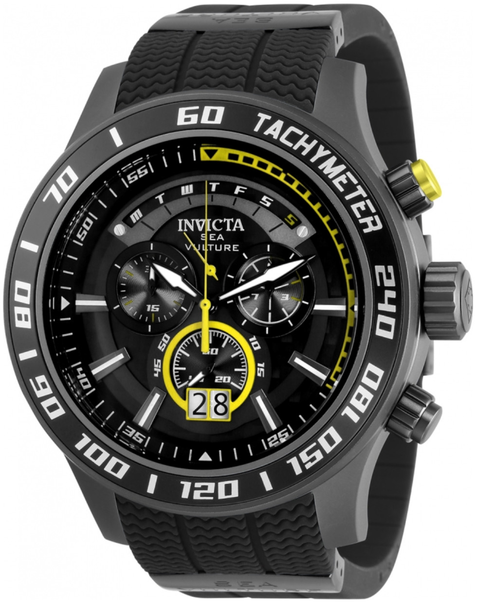 Invicta Sea Vulture Men’s Watch – 54mm, Black