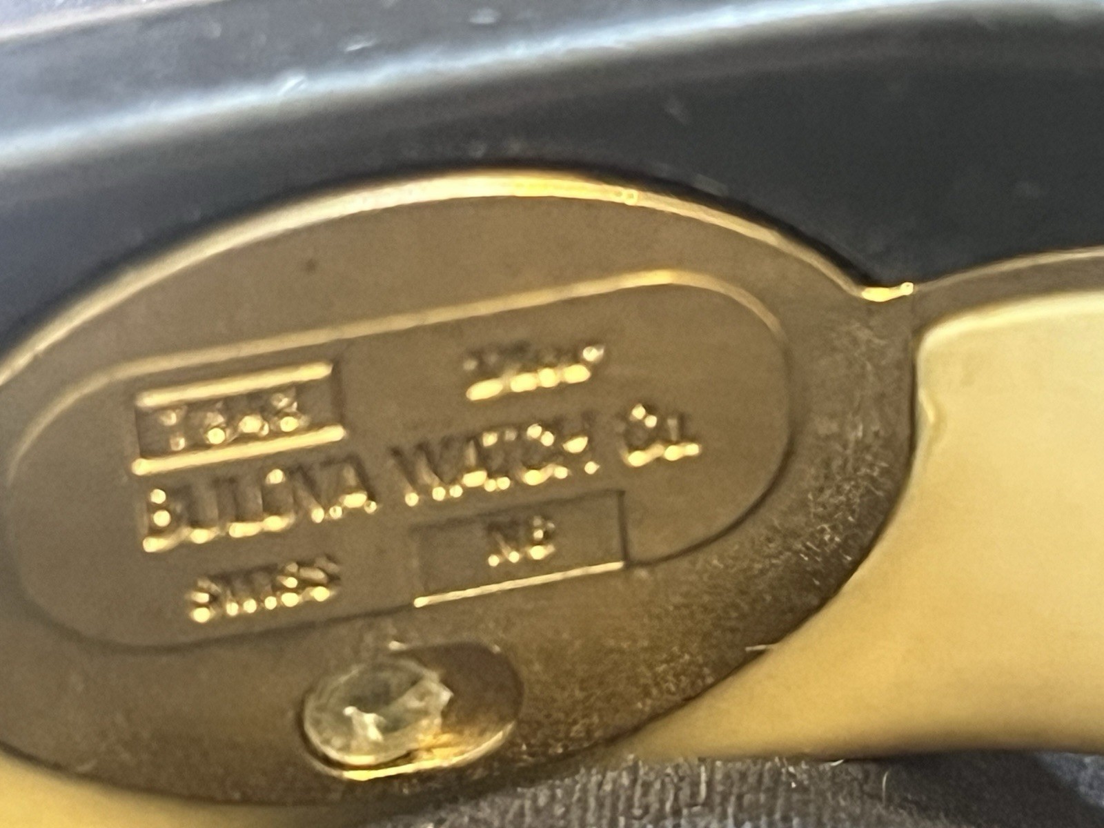 Vintage Bulova Christian Dior Women’s Swiss Mechanical Wristwatch Gold Tone