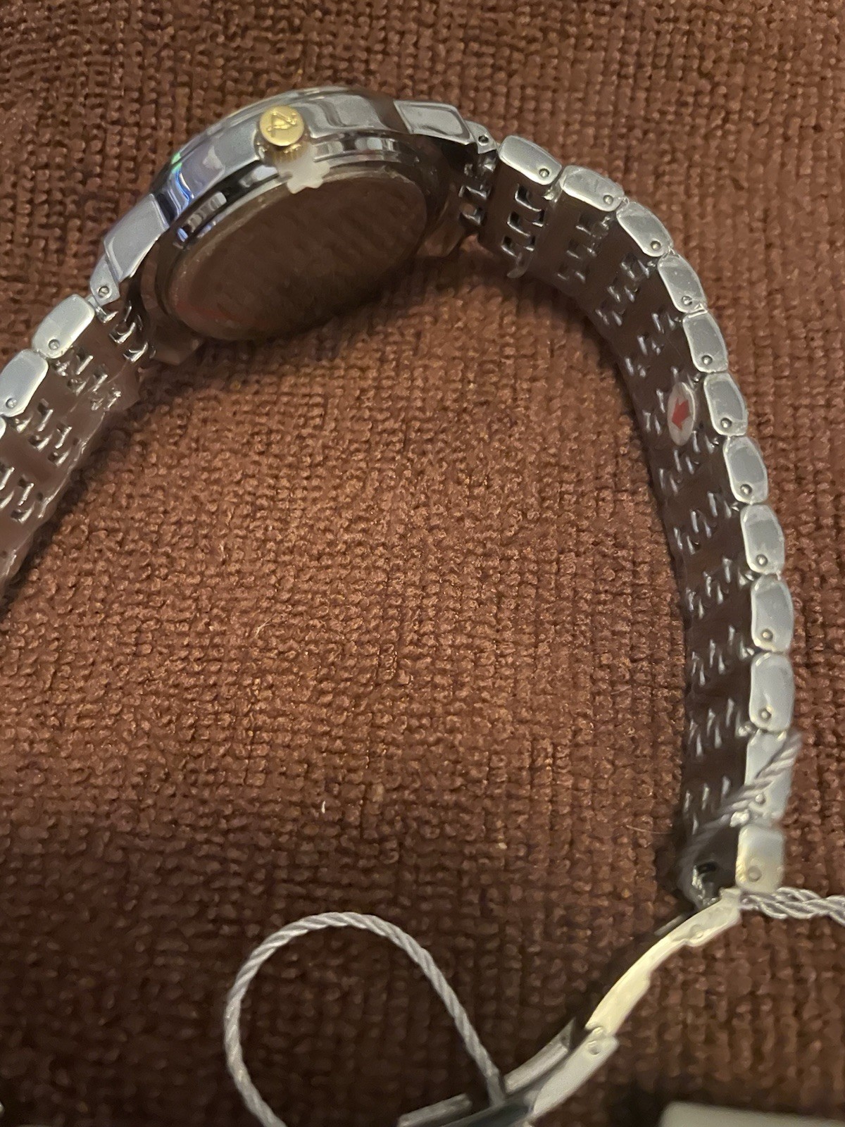 New Old Stock AUGUST STEINER Unisex Diamond Dial
