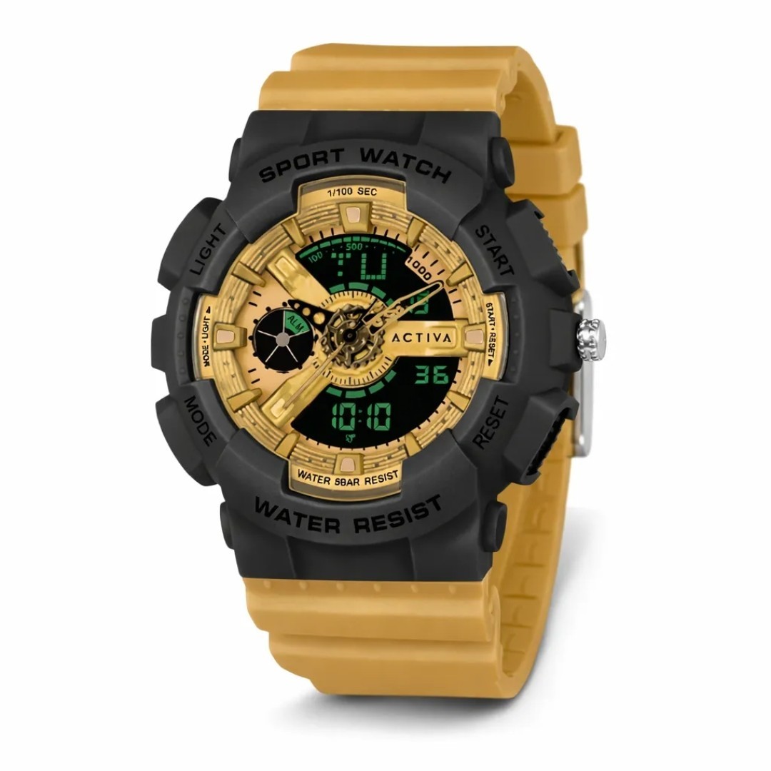 ACTIVA Pixel x Invicta Sport Men’s Watch Analog/Digital – 50mm ACW 499-015