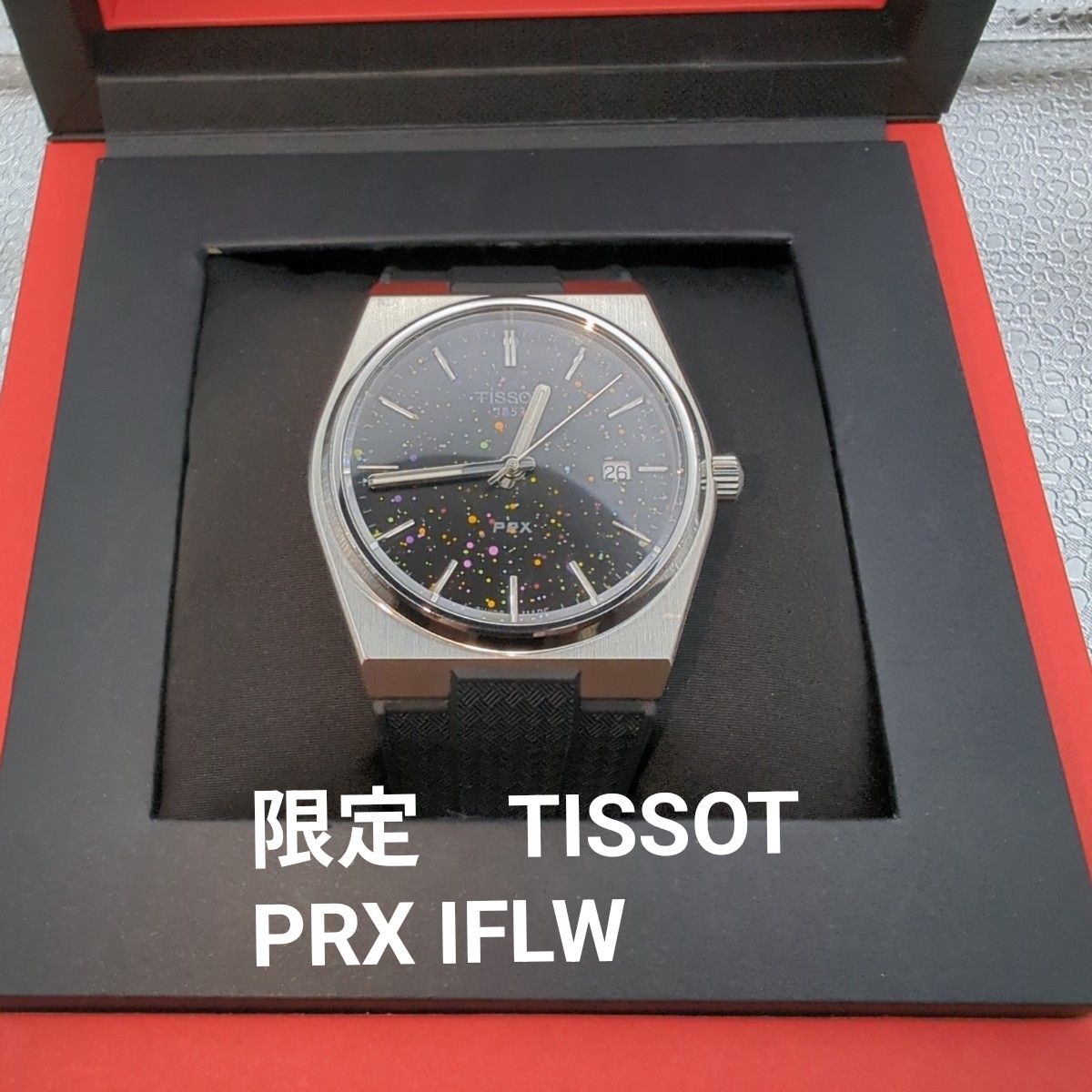 TISSOT PRX IFL Watches Galaxy T137410A Working Quartz Limited Black Dial Japan