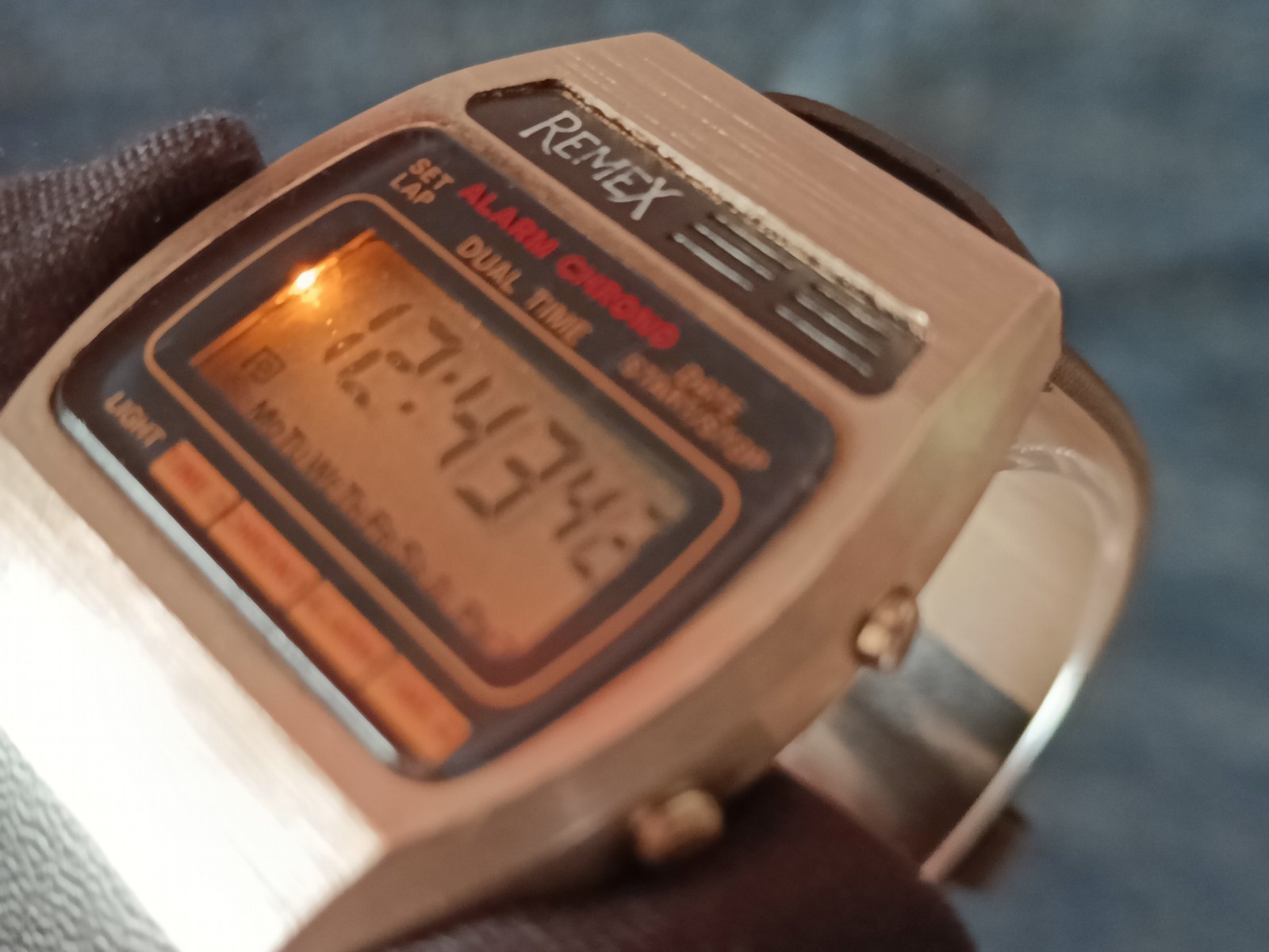 Vintage 1970s ’80s Remex Digital Watch Working