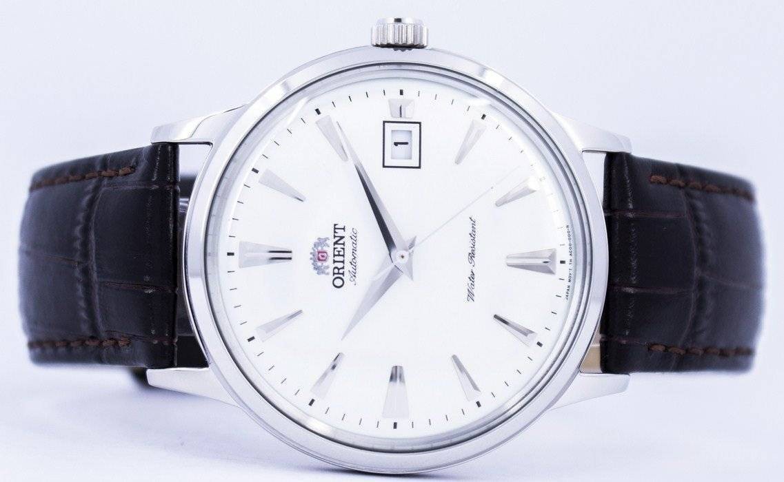 Orient Bambino Cream Dial Leather Strap Automatic 30M FAC00005W0 Men’s Watch