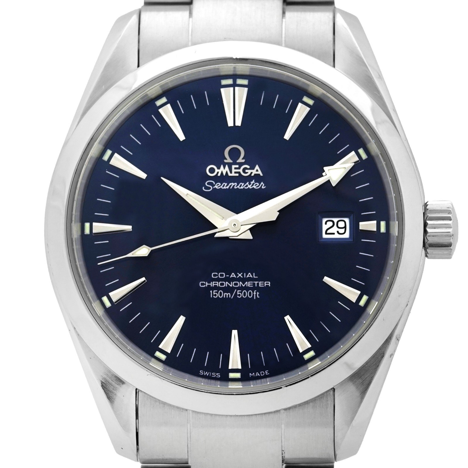 OMEGA Seamaster Aqua Terra Coaxial 2503.80.00 Automatic Blue Dial Men