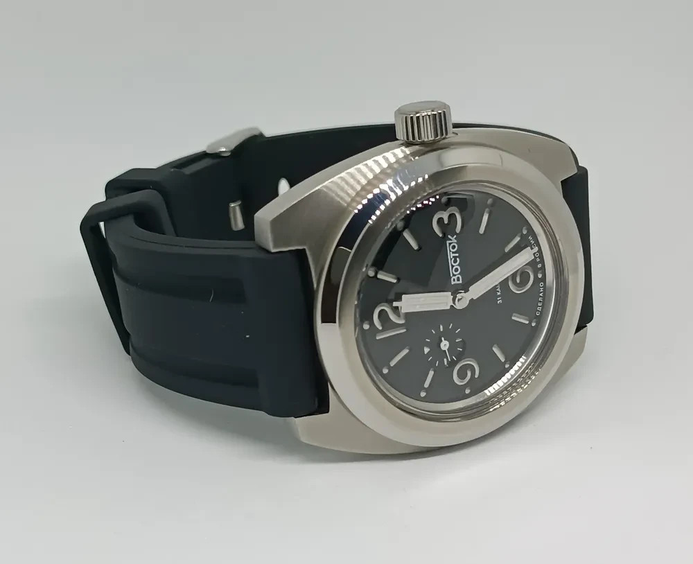 VOSTOK AMPHIBIA AUTOMATIC 170964 “PANERAI” BELT. RUBBER/ AMPHIBIA PLASTIC STRAP