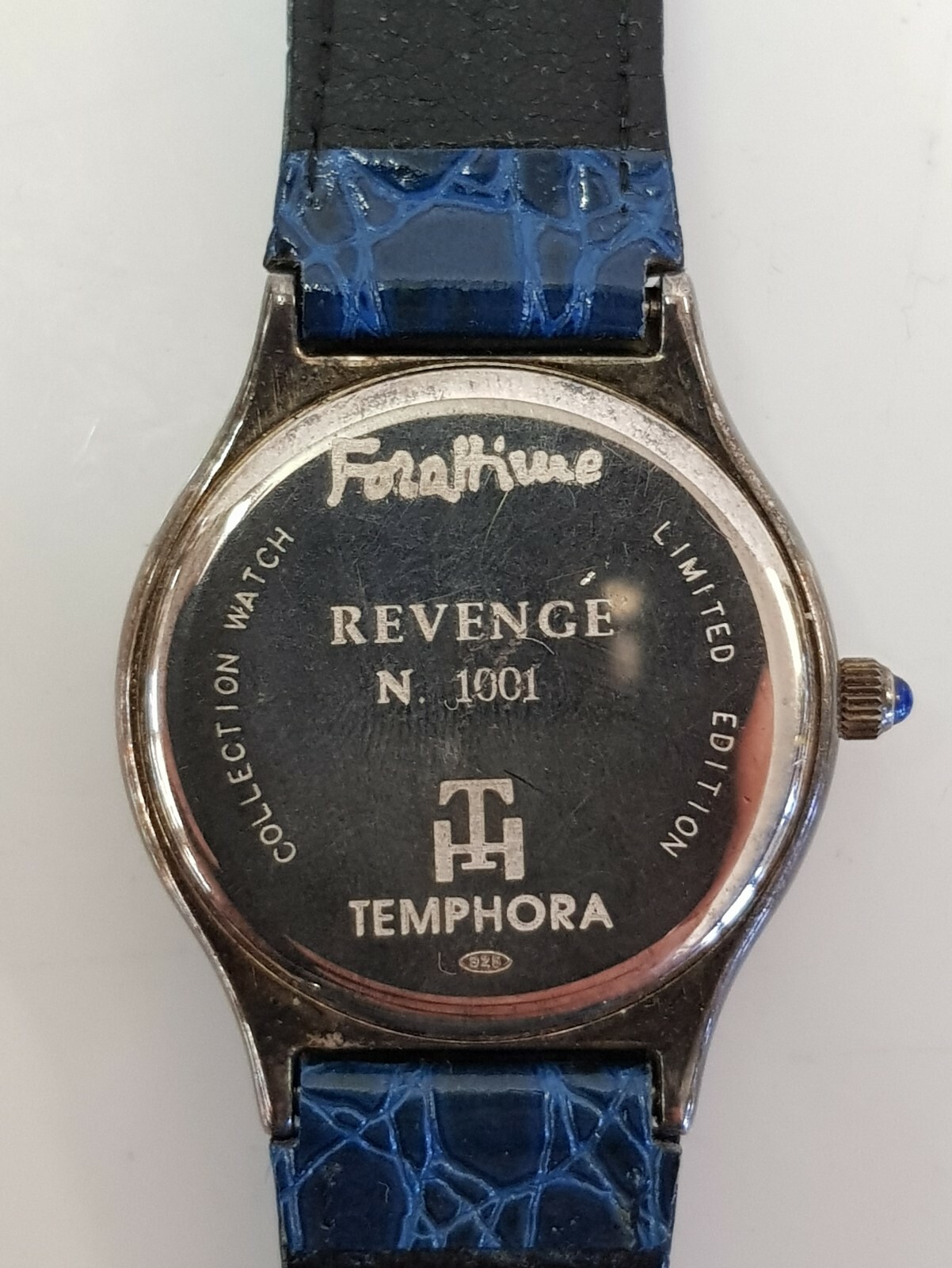 925 Silver Limited Edition n 1001 Revenge Temhora 925 Silver FORATTINI Watch