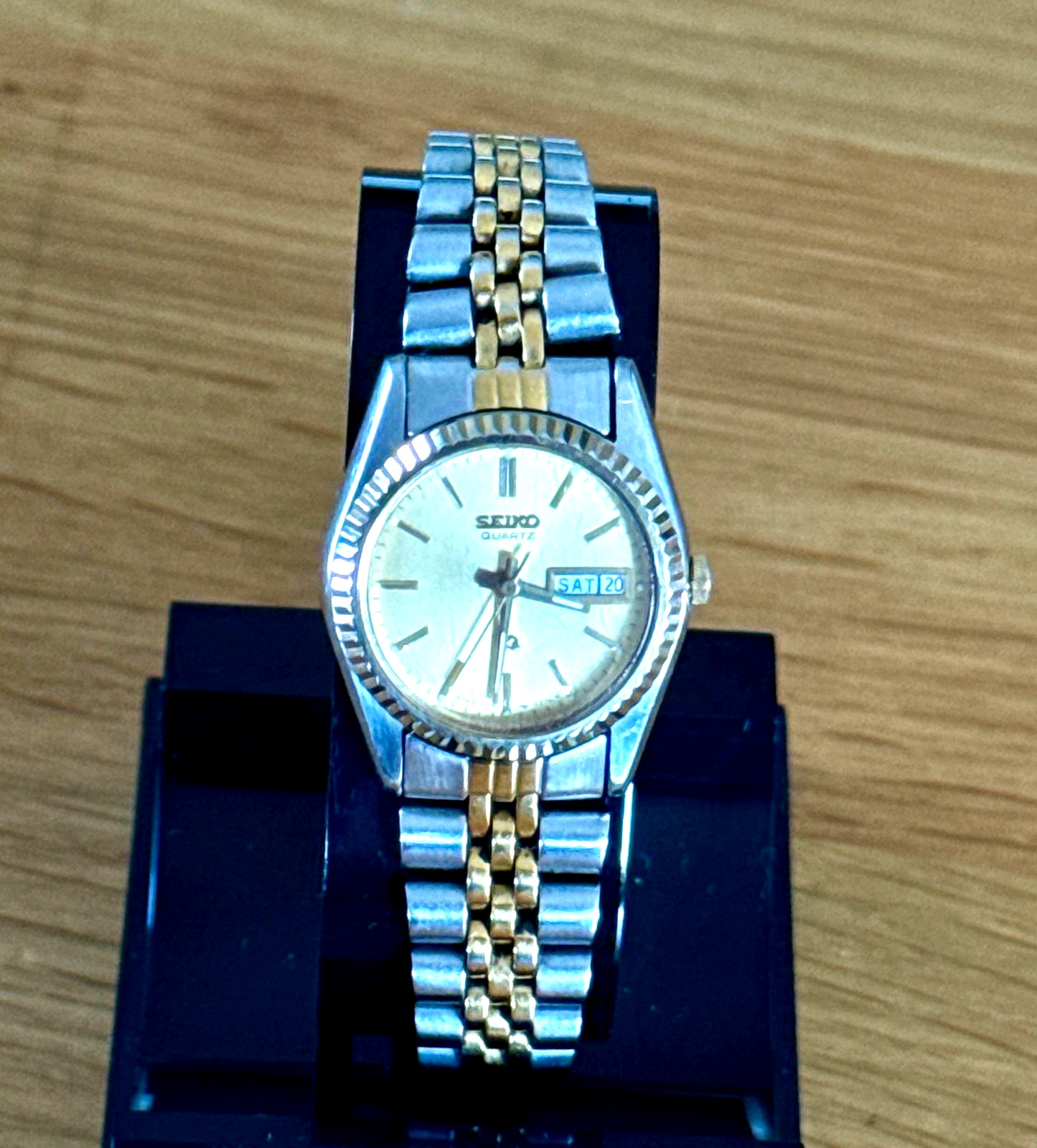 Rare 90s Vintage Seiko 3Y03-0169 A4 Wristwatch
