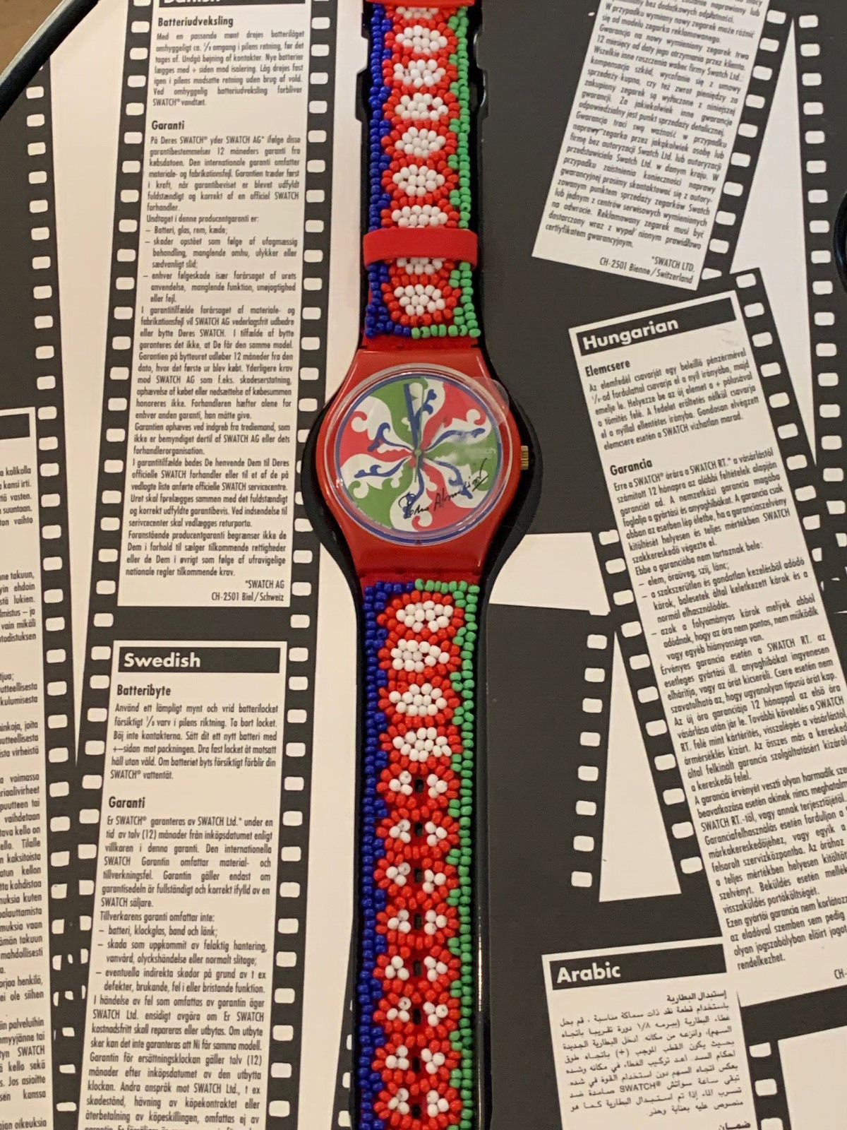 Swatch watch 100 Years Of Cinema 3 Watches Limited Edition #191/5555 Box Set New