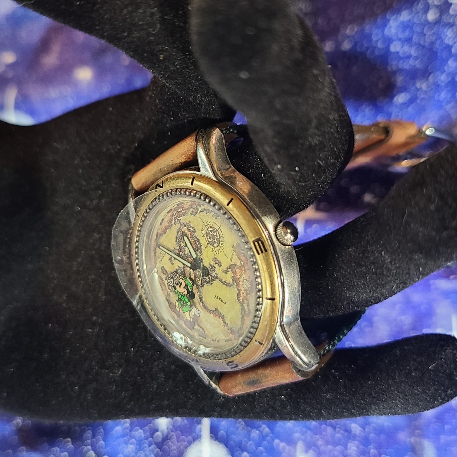 Disney Mickey Mouse Explorer Map Watch Complete Set Ready To Wear | See Video