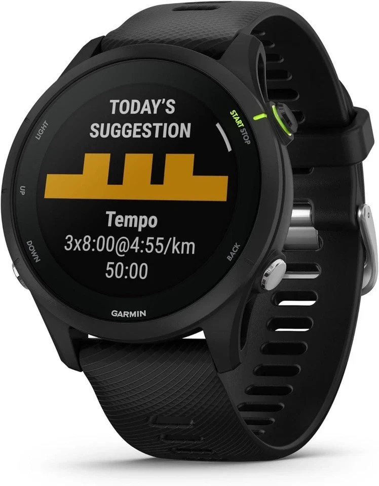 Garmin Forerunner 255 Music Running GPS Sports Watch Black