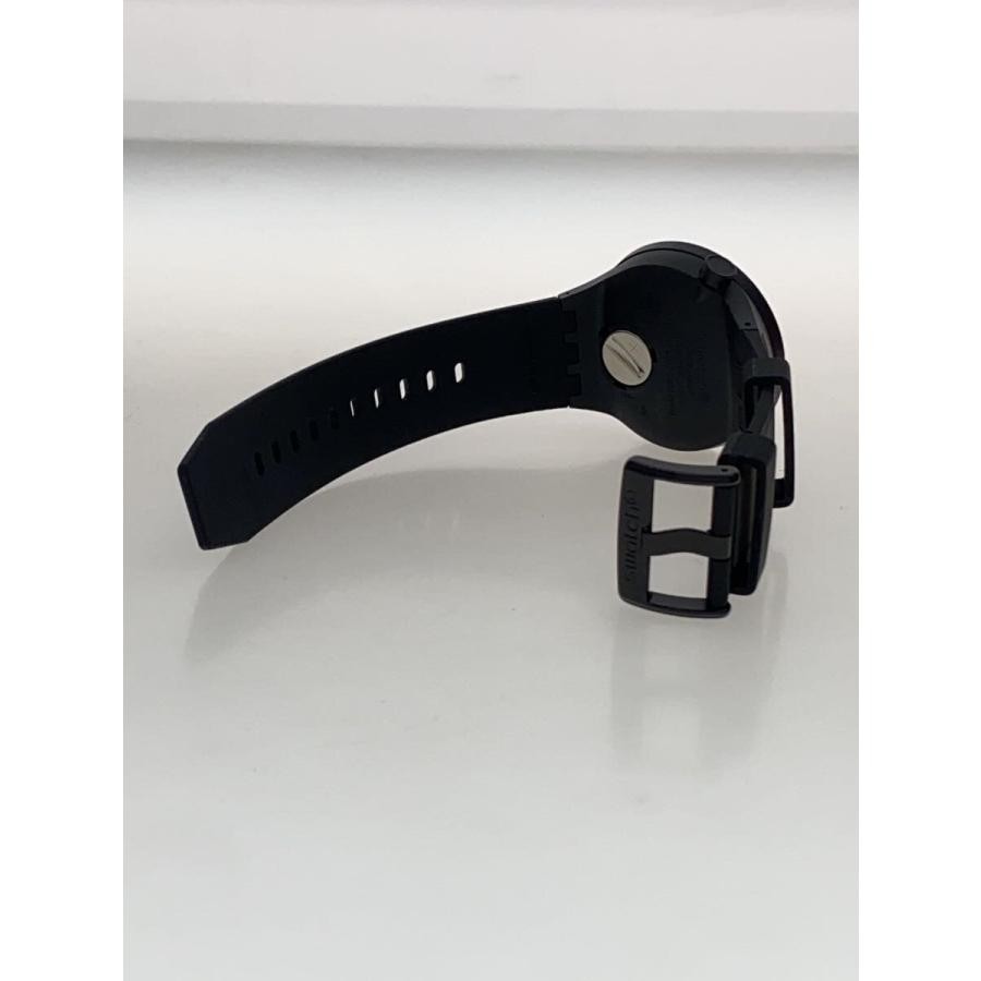 SWATCH◆Quartz watch/Analog/Rubber/SR1130SW//