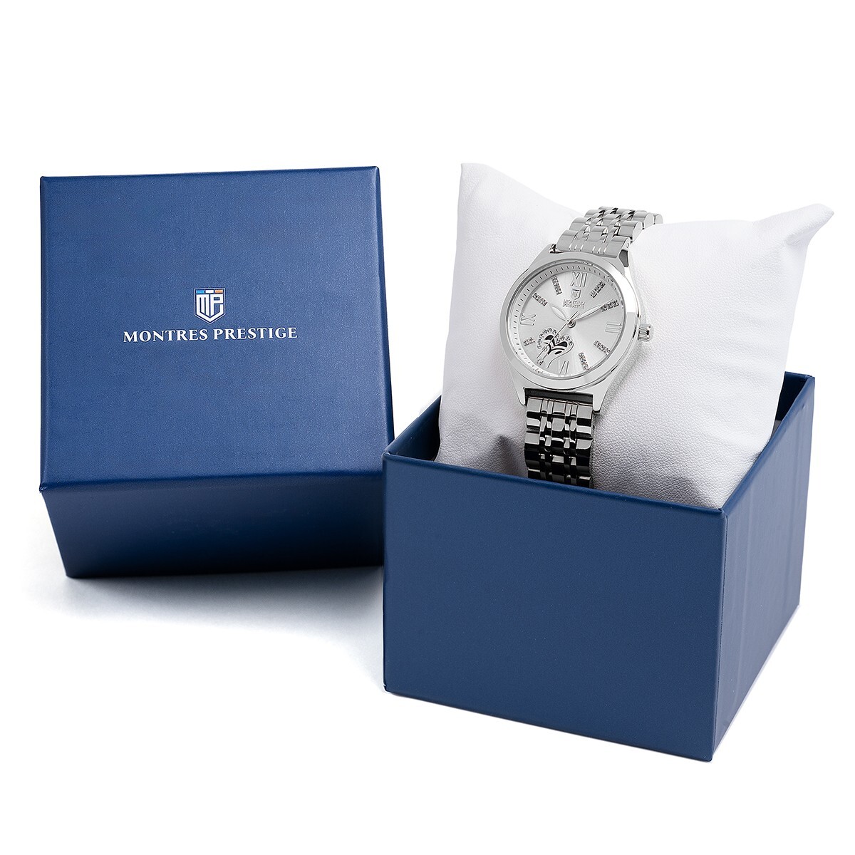 Montres Prestige X Invicta Women’s Watch 33mm Open Heart Crystal (MPW-0013) New!