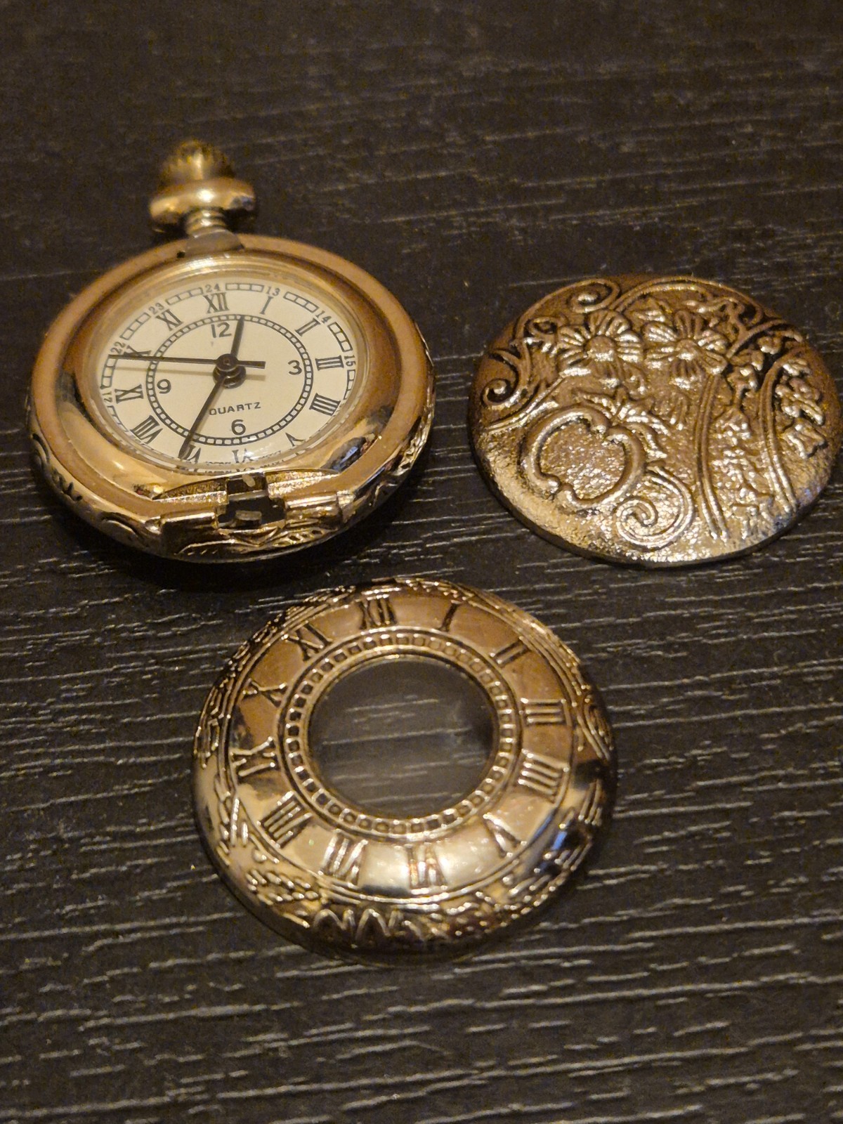 1 Inch Miniature Quartz Pocket Watch