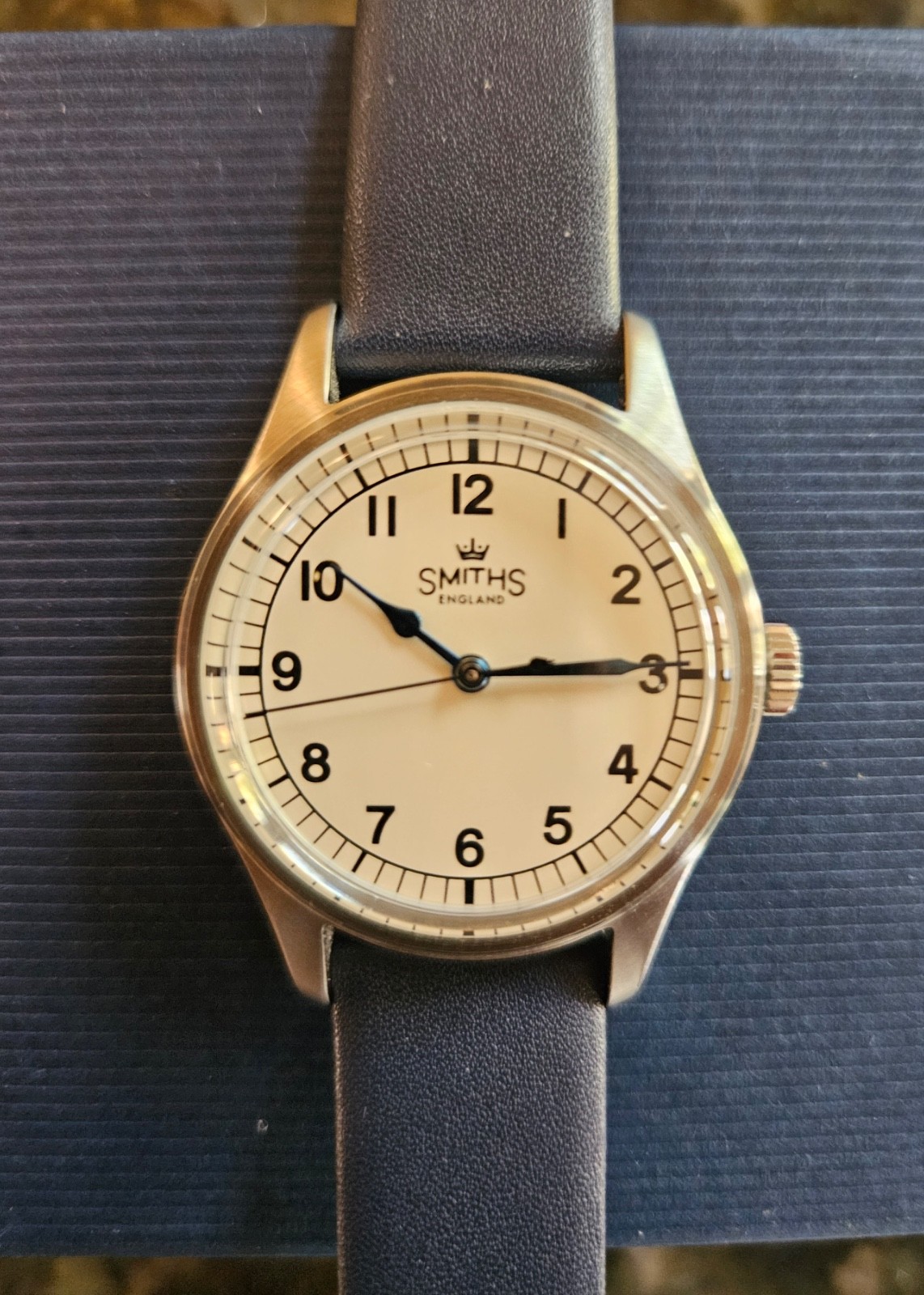 SMITHS Timefactors Military White Watch PRS 29A