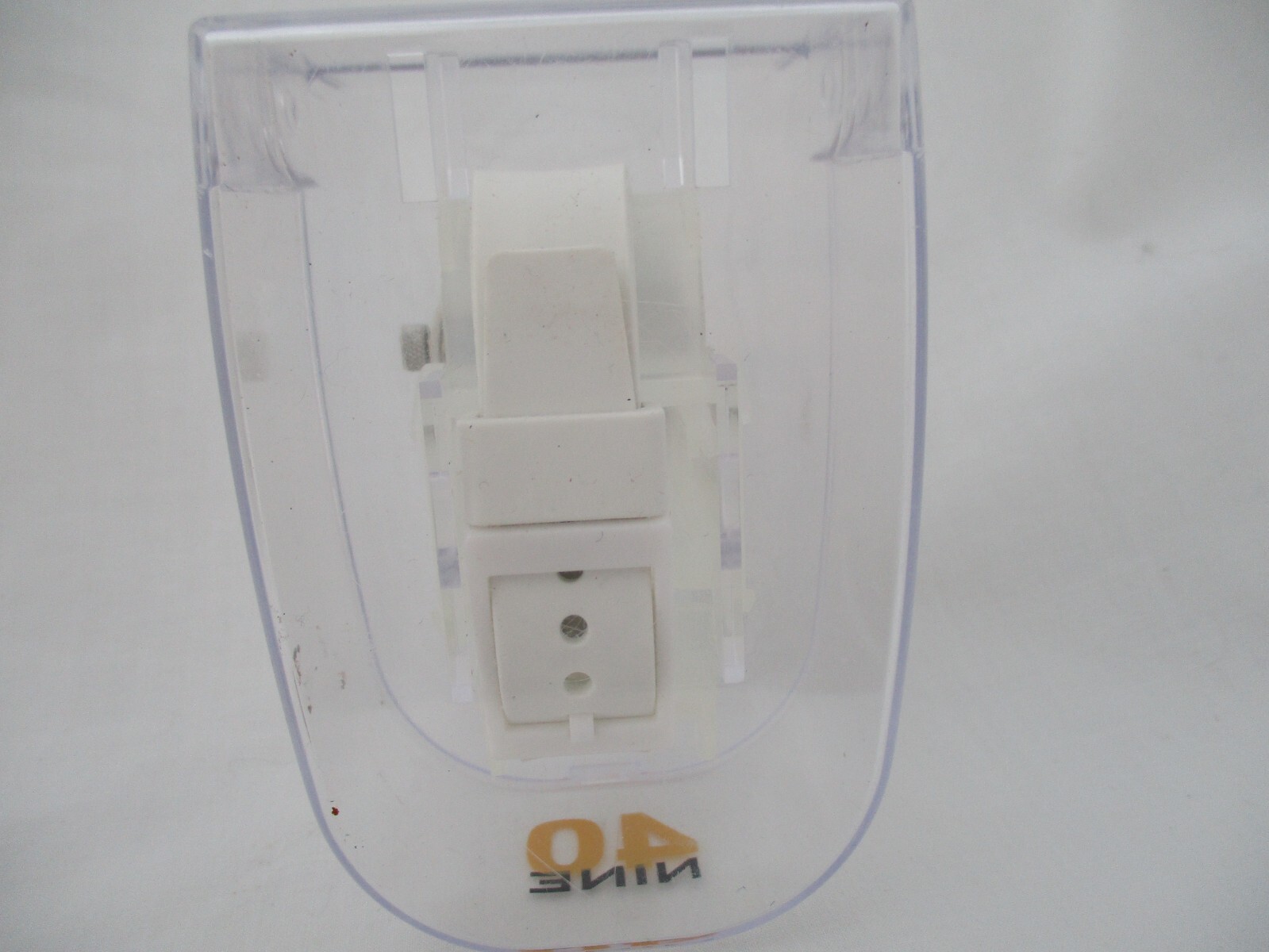 40 Nine Unisex Adult White Buckle Band Analog Watch