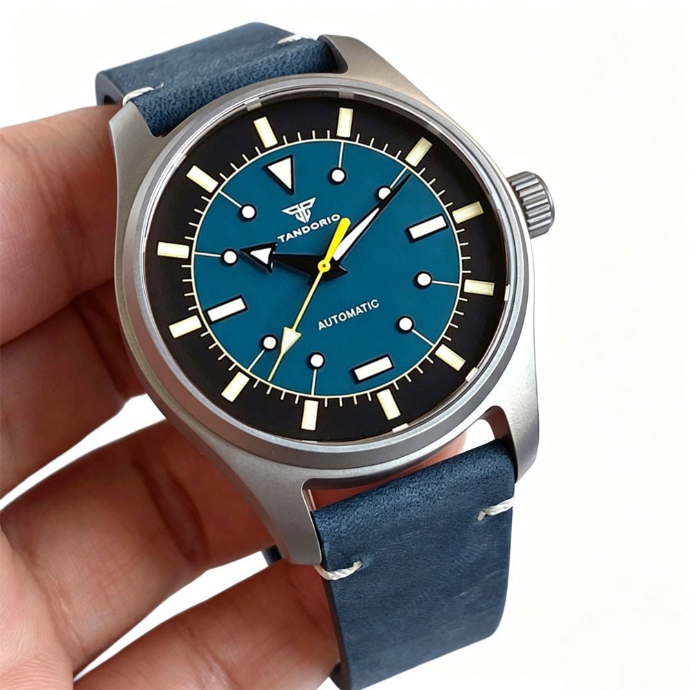 Titanium Case 20ATM Diver Swim 39mm Japan NH35 Miyota 8215 Men Mechanical Watch