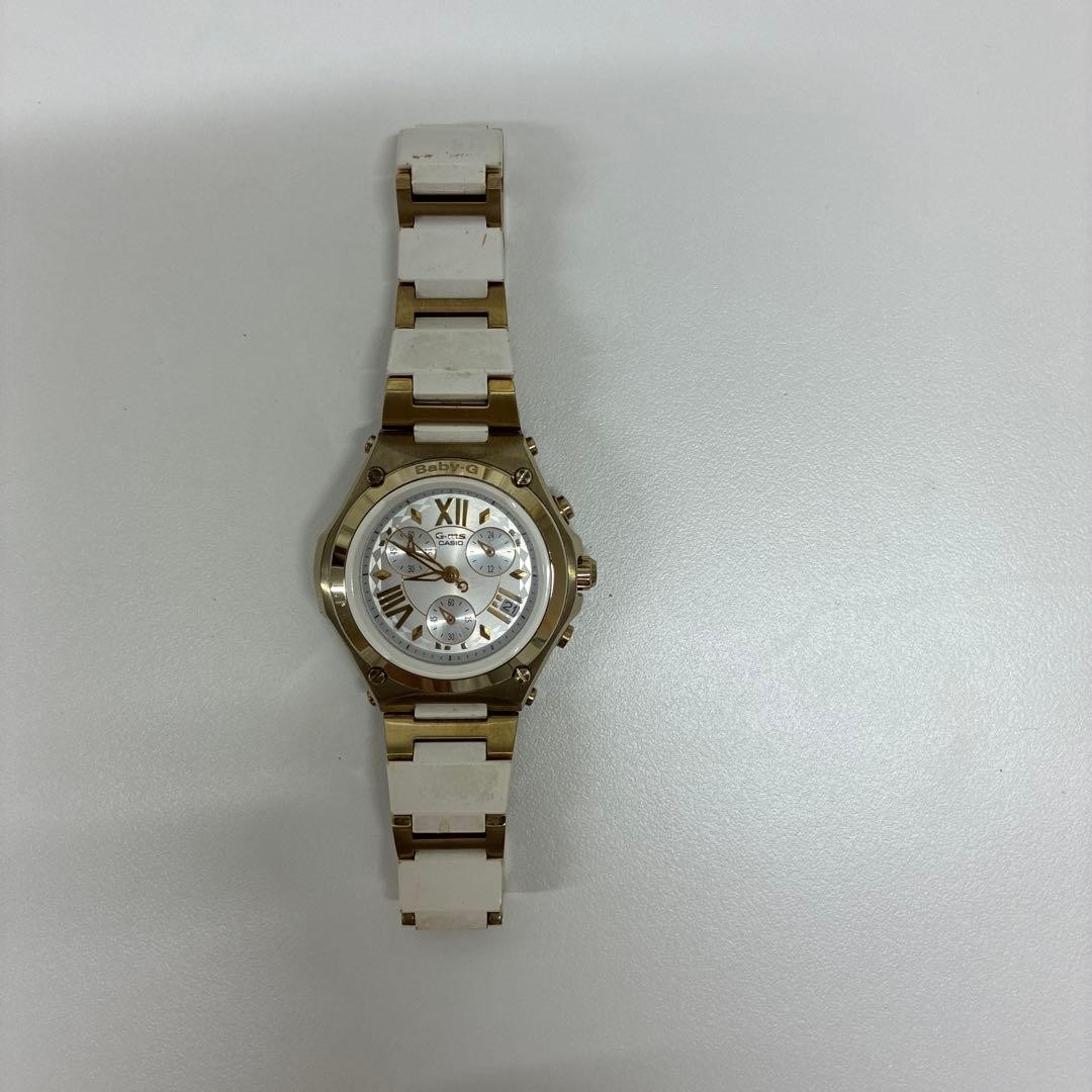 CASIO Baby-G Watch, White x Gold NEW