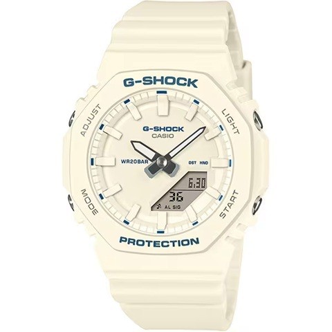 New Casio G SHOCK GMA P2100BA 7AJF Compact White (Ivory) Analog Digital Women’s