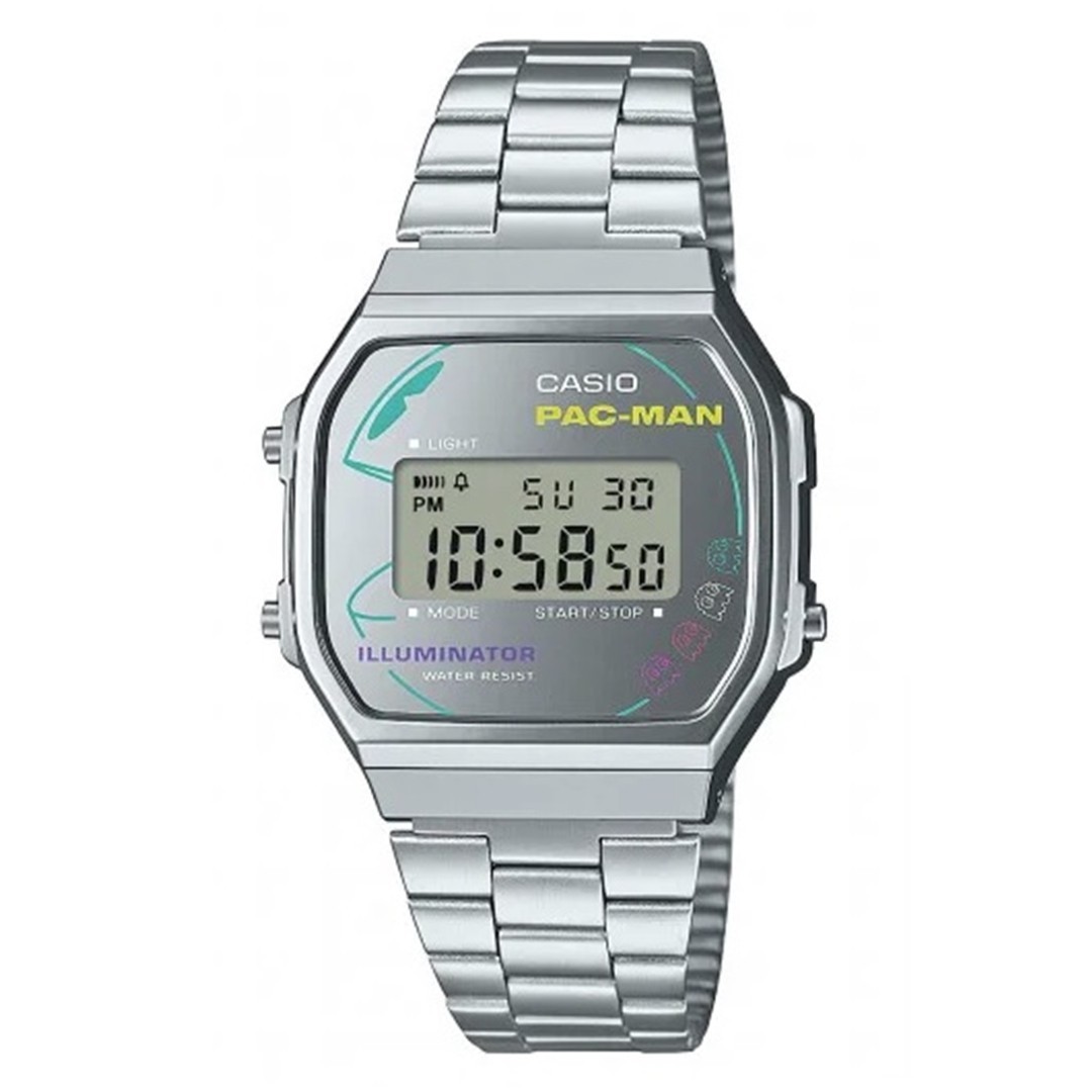 Casio Vintage A168WEPC-7A PAC-MAN Special Edition Digital Watch