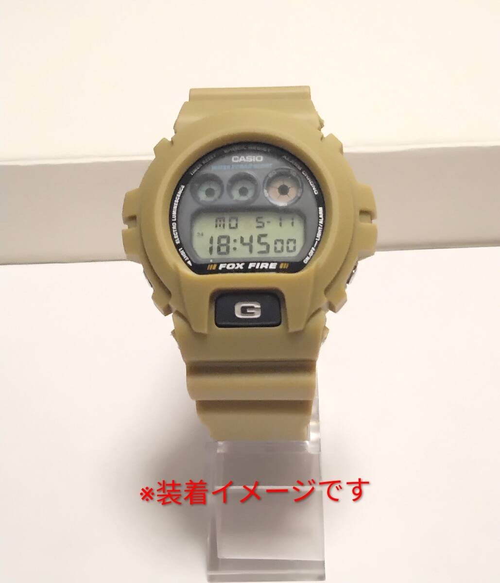 [Unused] G-SHOCK DW-6900 Bezel Belt Set Brown Khaki Compatible Belbeze Band