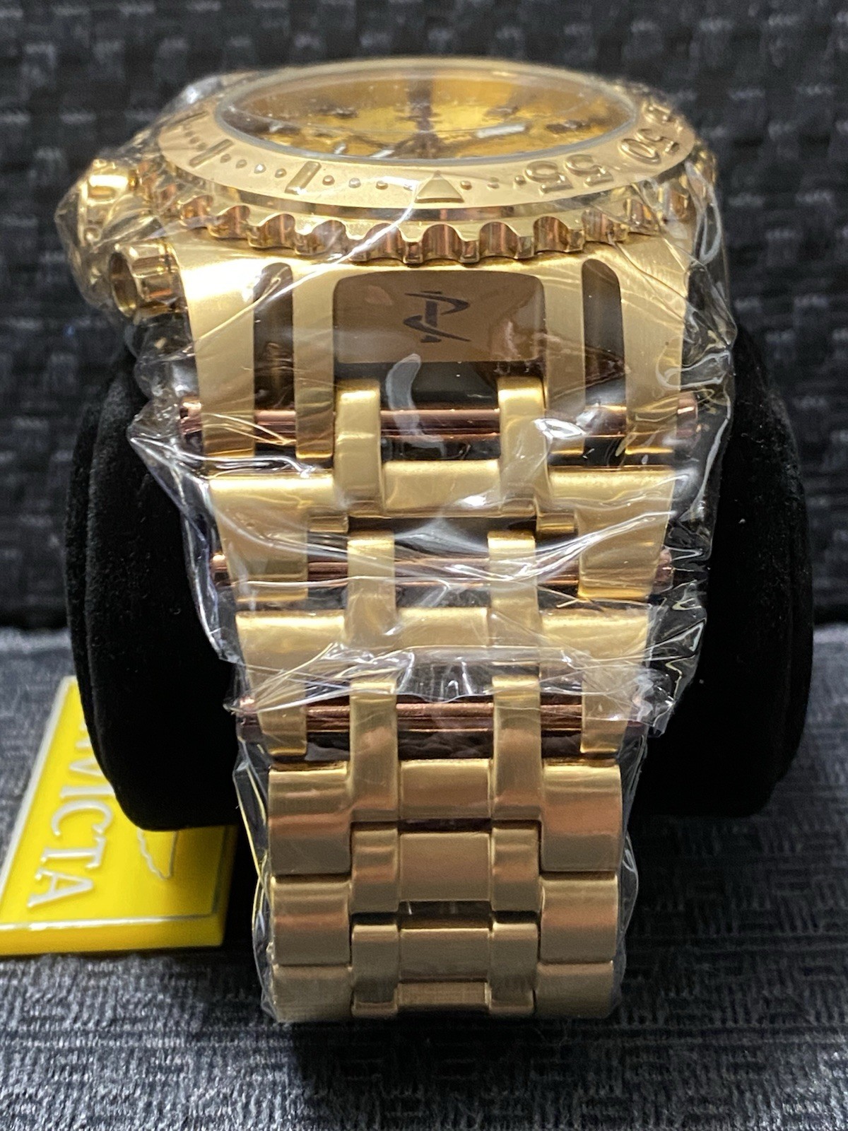 Invicta Reserve 50mm Chaos Coalition Forces Gold Label Quartz Watch Model #34608