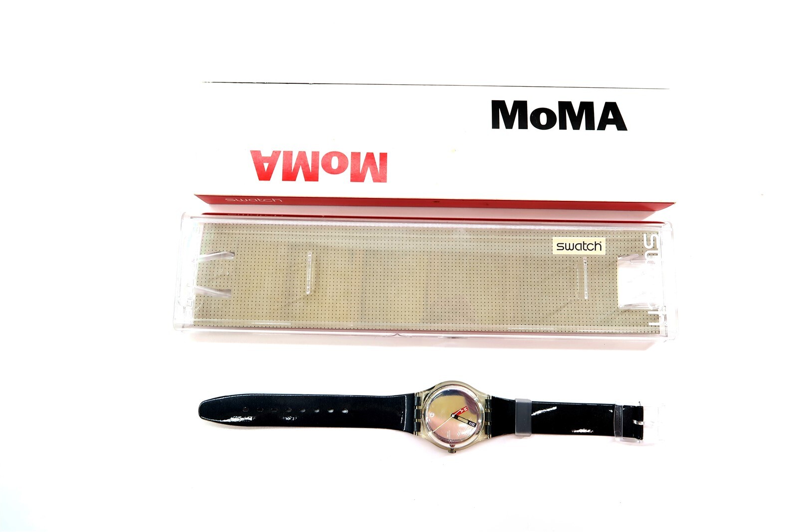 NEW Swatch Watch MOMA BLACK GZ406 Special Collection Limited Edition 2000