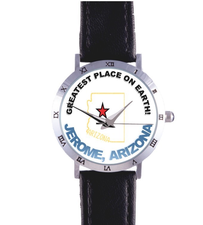JEROME, ARIZONA GREATEST PLACE ON EARTH WATCH: CACTUS, CANYON, RARE COLLECTIBLE!