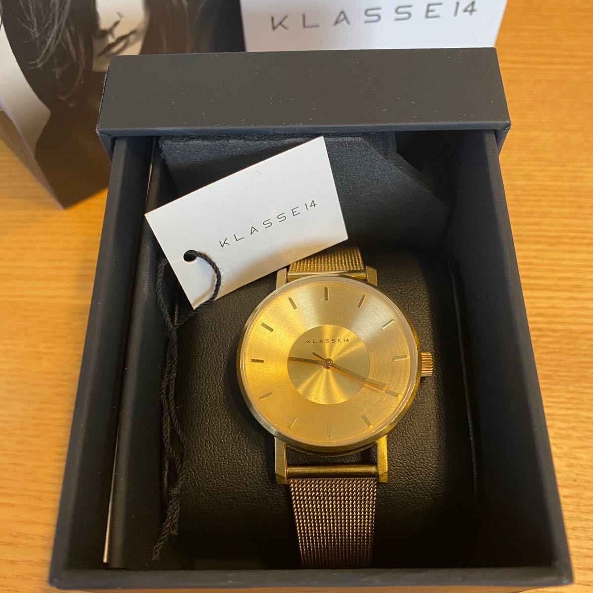 KLASSE14 VOLARE 36MM VO14GD002W Gold Mesh Excellent Condition with Box