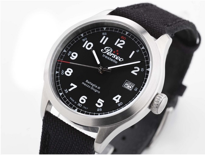 Lost Battle of Mid-June 1942 Pilot Automatic Mechanical Black Watch
