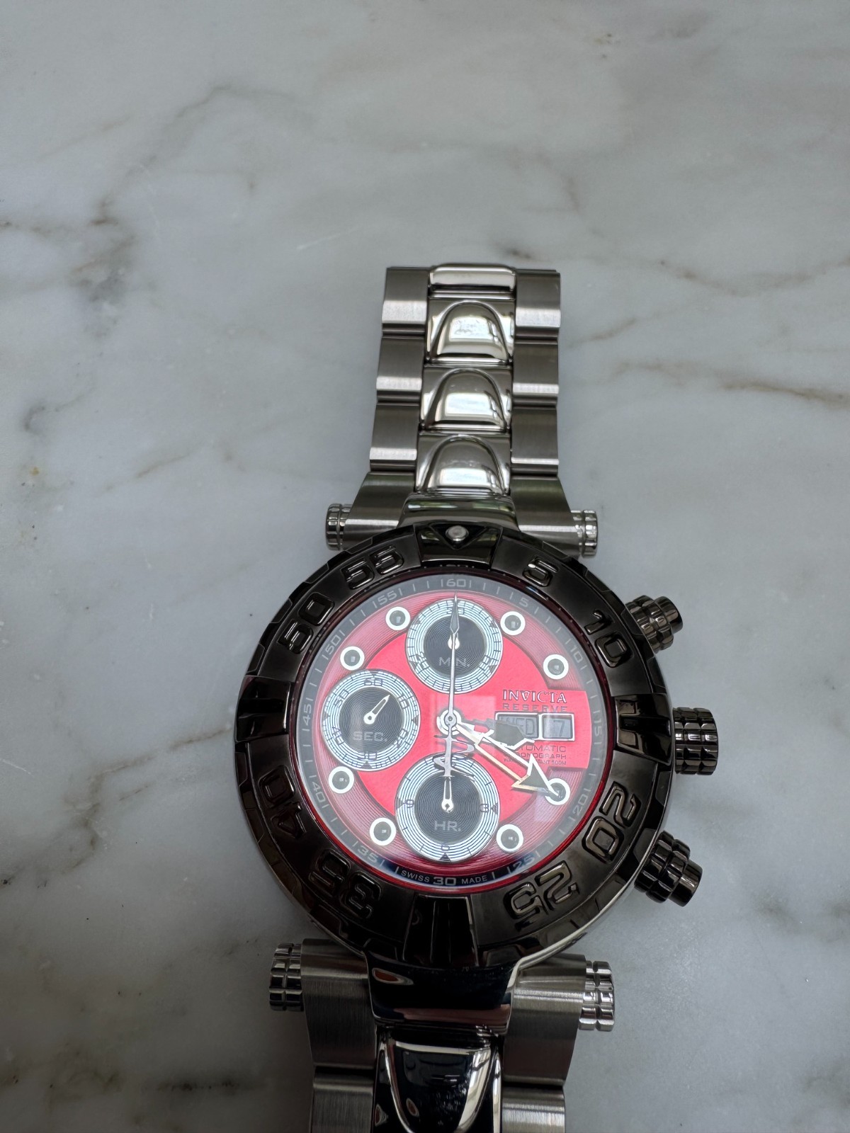 Invicta #10480 Subaqua Noma Limited #32/1000 Automatic Chronograph