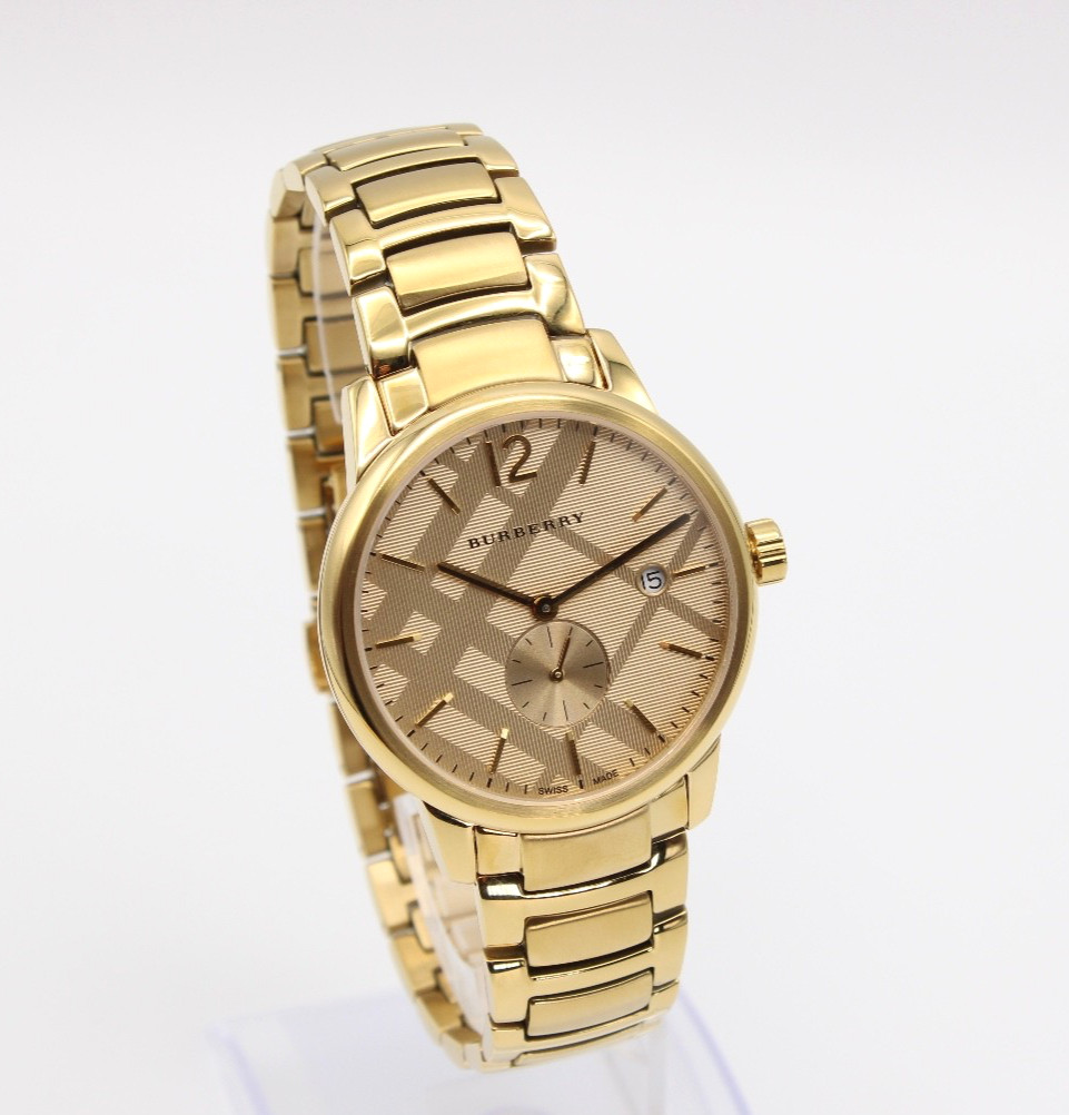 BURBERRY THE CLASSIC BU10006 Men’s Yellow Gold Watch