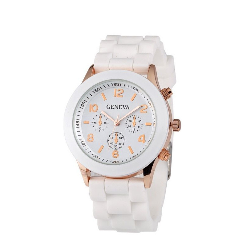 Geneva Unisex Quartz Watch Boys Girls Kids Adults Gel Sports Choice of 7 Colours