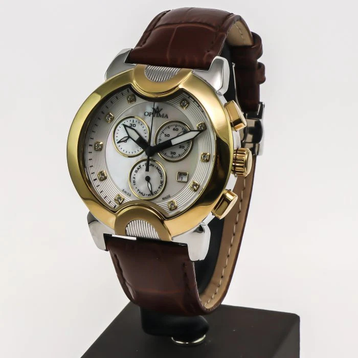 Optima – Swiss chronograph – OSC233-SGL-7 Chronograph Swiss Ronda Quartz 45.9