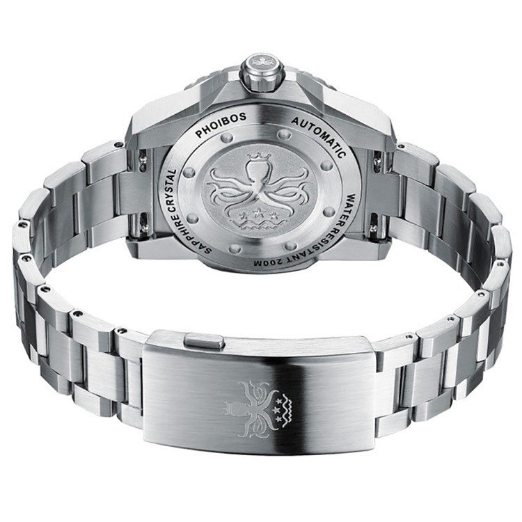 Phoibos LEVIATHAN 200M Steel Automatic Blue Ceramic Diver Men’s Watch