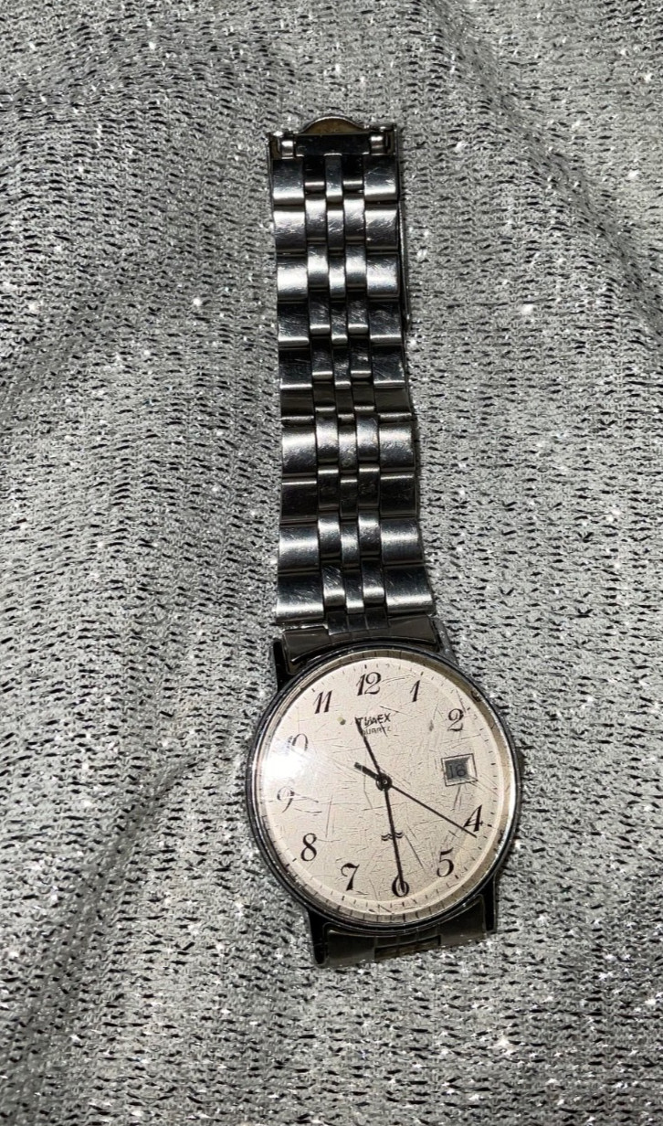 Timex T B4 Made in Philippines Watch W/ Seiko Band See Pics New Battery