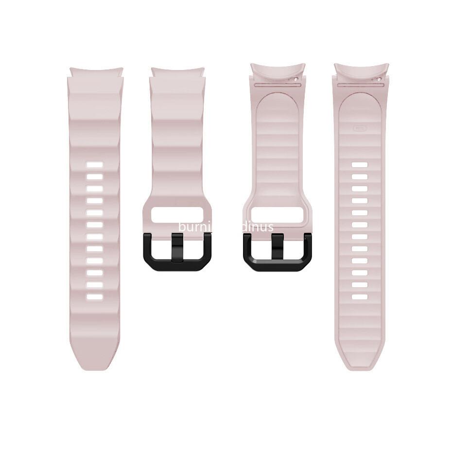 Samsung Rugged Silicone Watch Band Strap for Galaxy Watch 4 5 6 40/44/43/47mm