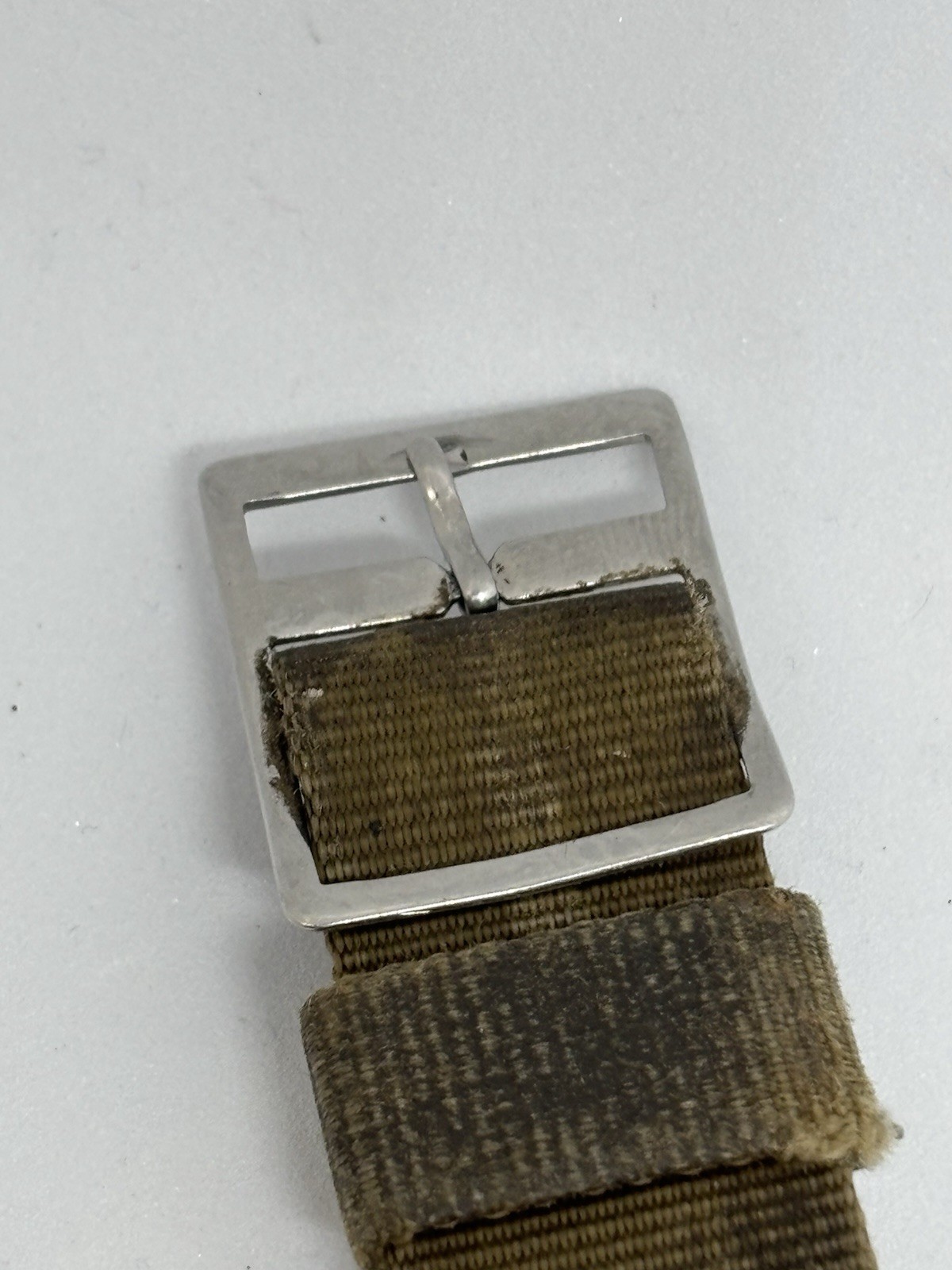 Timex Quartz Camper Field Watch with Nylon Strap, Works, but Replacement Crown