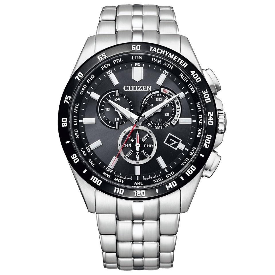 CITIZEN Promaster eco-drive solar radio wave stainless Watch CB5874-90E