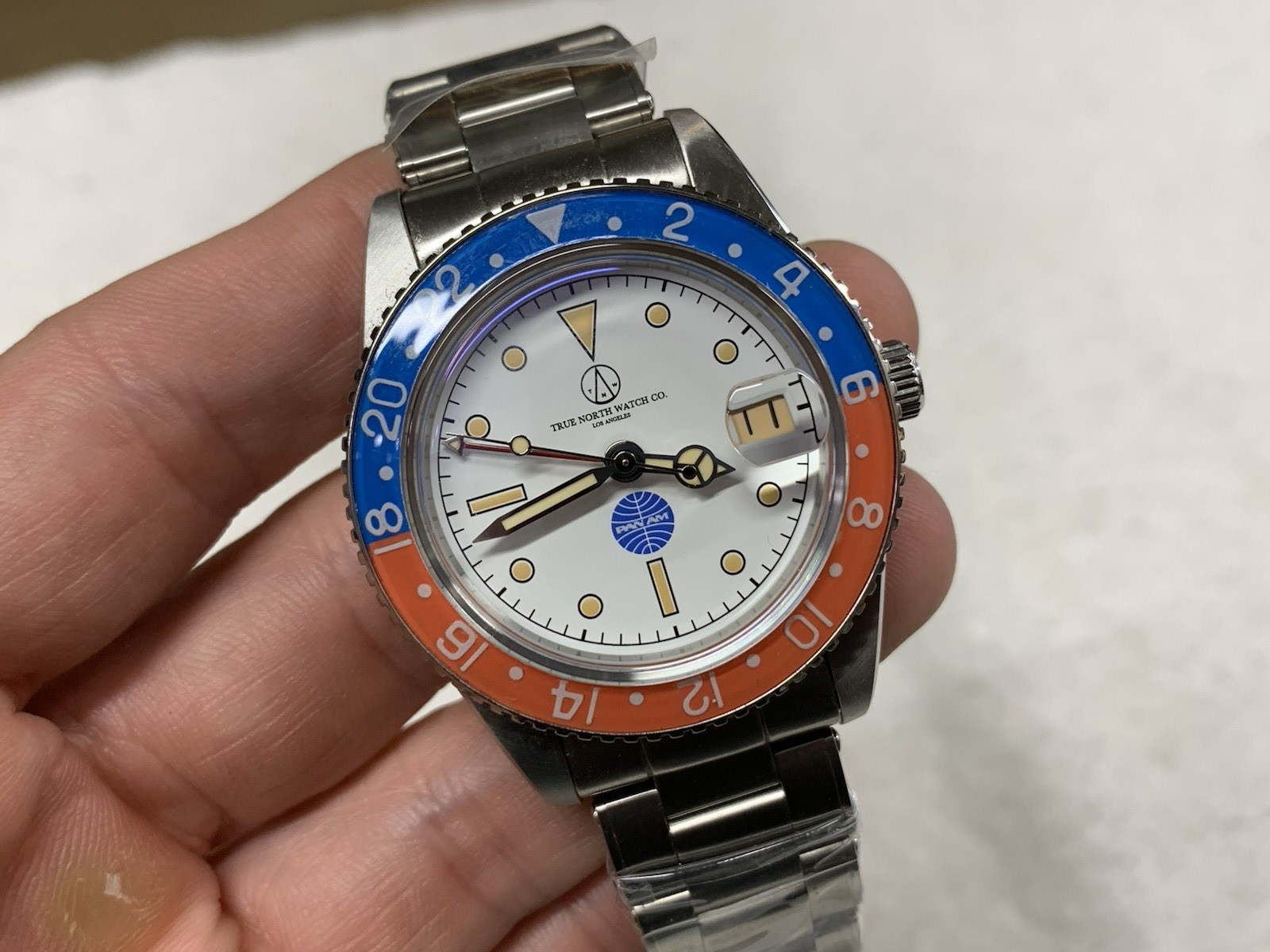 True North Watch Co. Pan Am Transatlantic Heritage GMT 39.5mm Automatic Watch