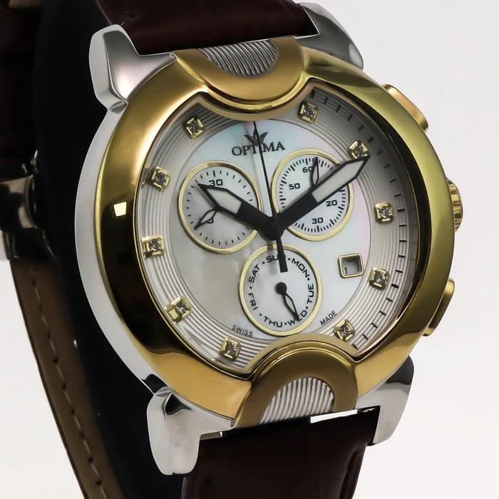 Optima – Swiss chronograph – OSC233-SGL-7 Chronograph Swiss Ronda Quartz 45.9