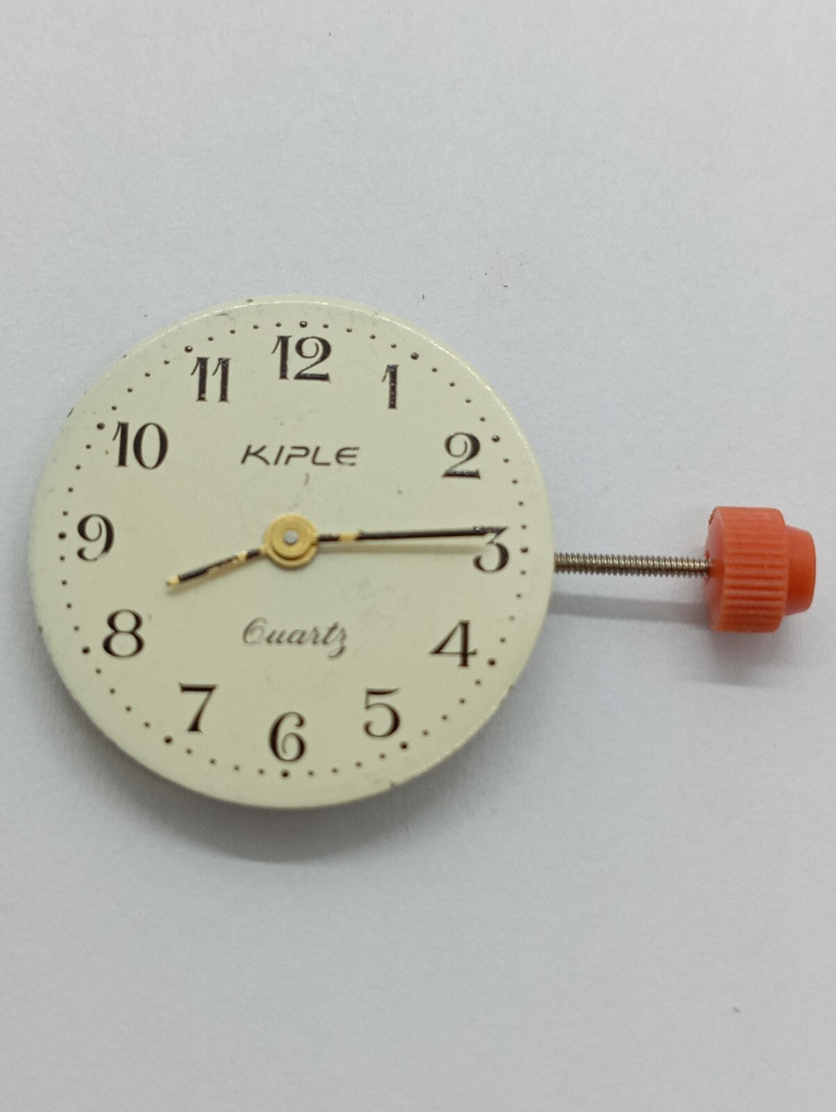REMEX 6060 quartz Watch Movement Parrenin Cal. HP 6060 Working Hands Stem KIPLE