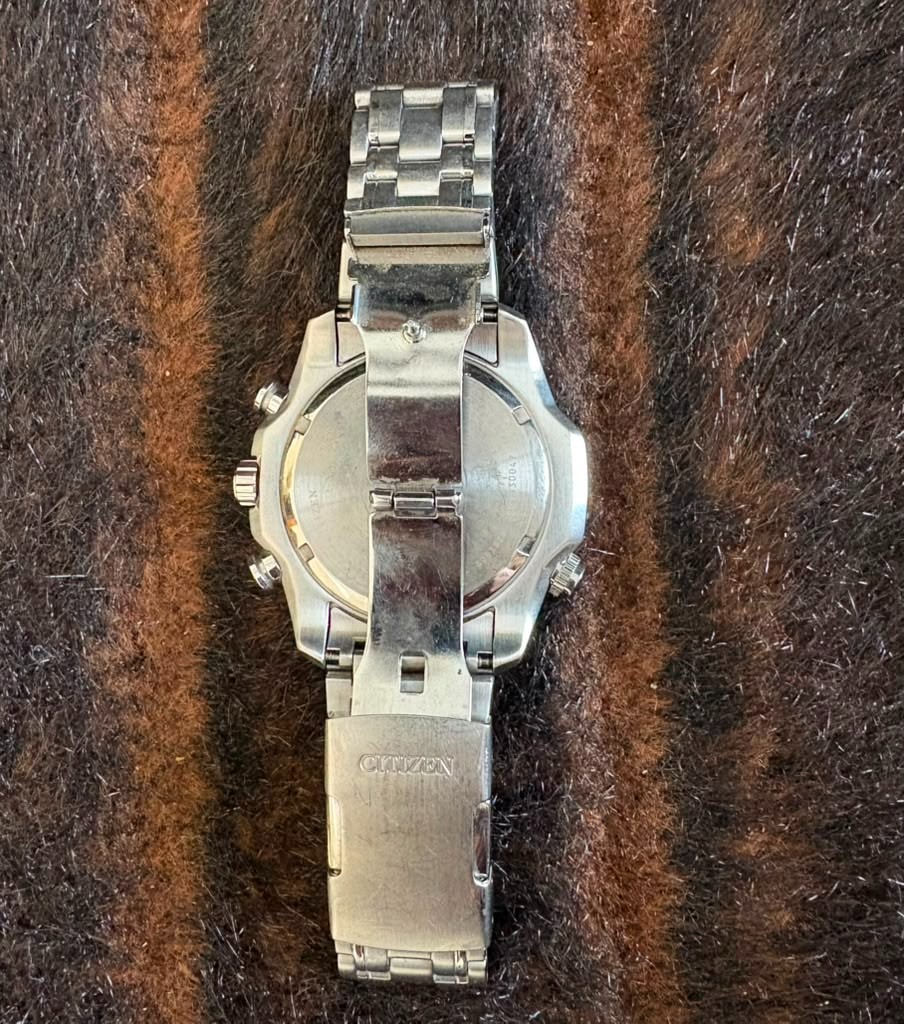 Citizen Eco-Drive E870 Perpetual Calendar Chronograph Men’s Watch, Needs battery