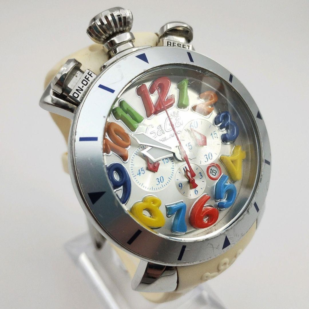 GaGa MILANO ManuaLE Chronograph Watch 48mm Mens Quartz Timepiece Unisex