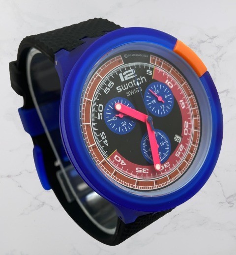 Refurbished Beautiful Swatch Chronograph-Date Multi-Color Quartz Men’s Watch