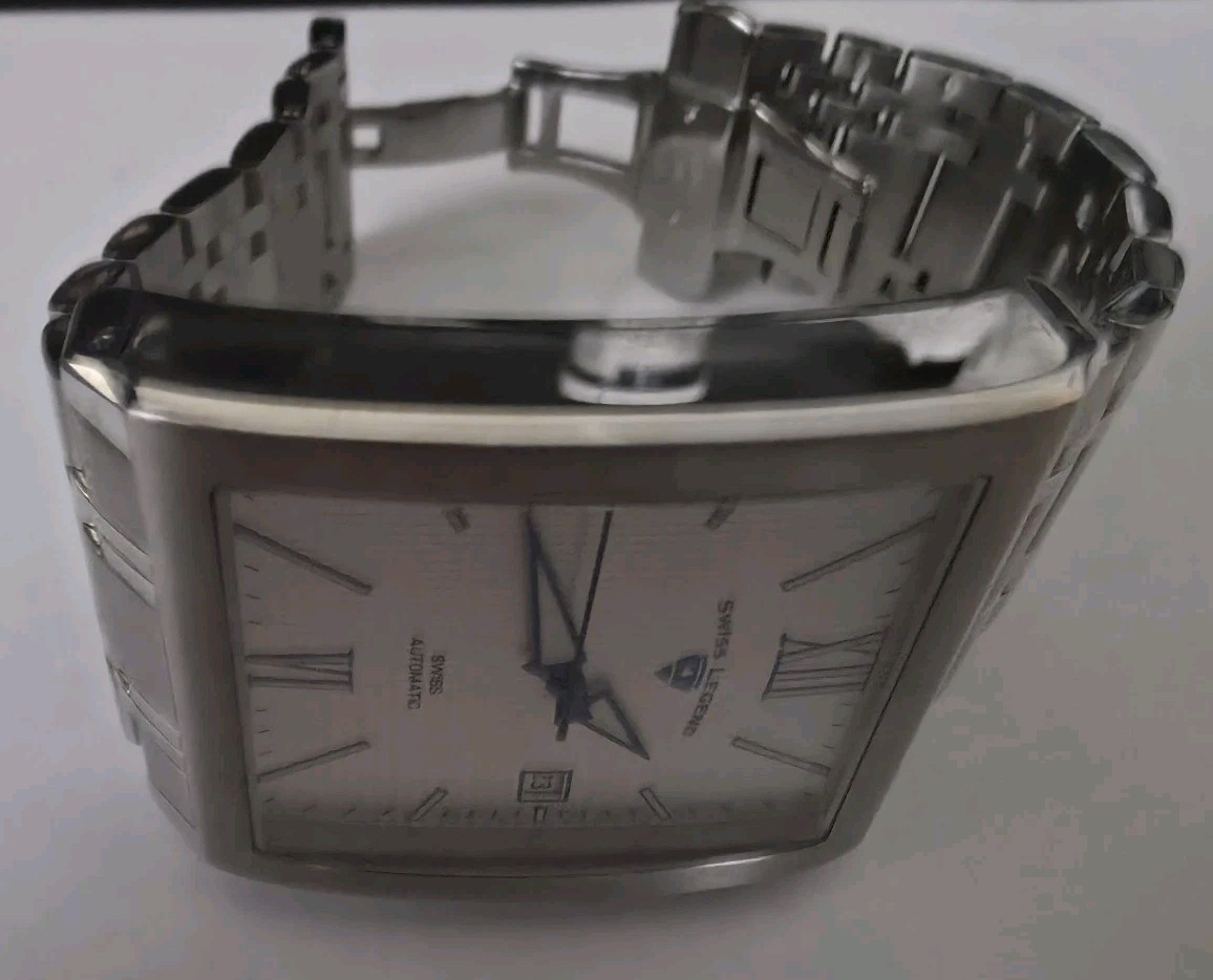 Swiss Legend Limousine Automatic Sapphire Dress Watch MSRP $1200