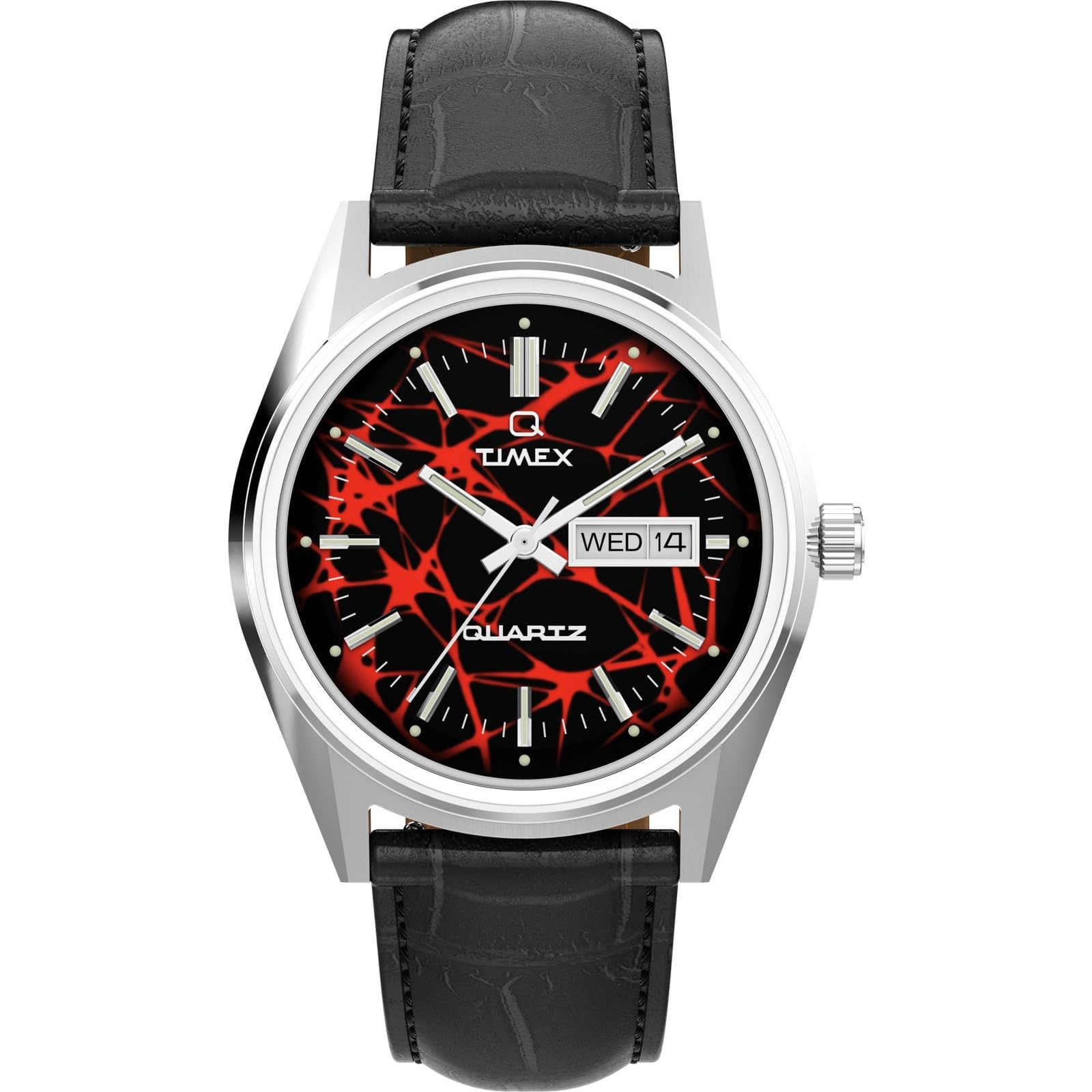 TIMEX Gents Q Timex TW2Y55700 Red Quartz Men’s Watch New in Box