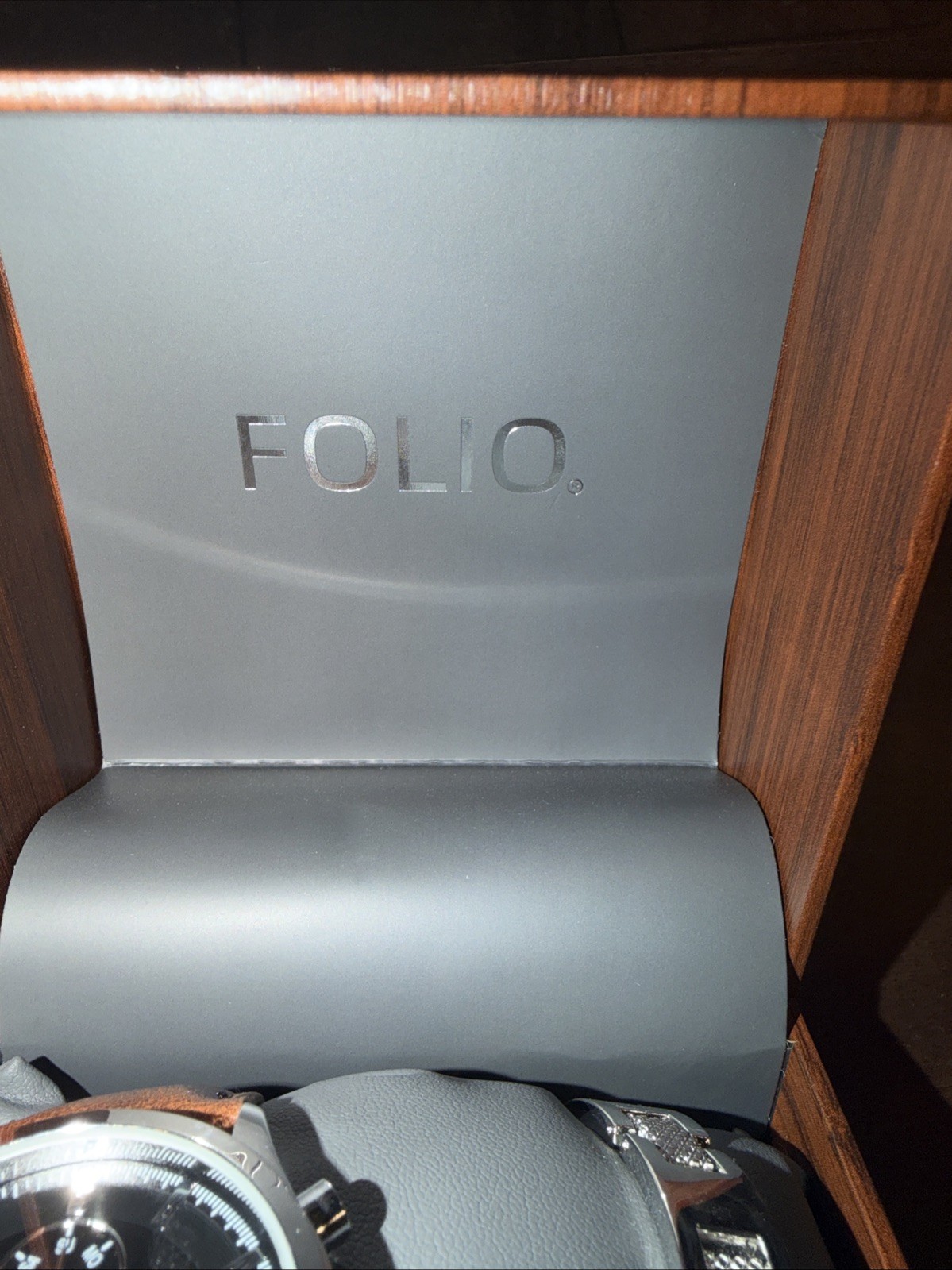 Men’s Folio Watch And Bracelet Set New Still In The Box Never Worn