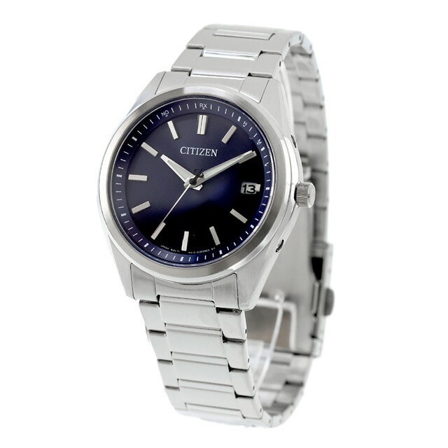 CITIZEN Collection AS1080-65L Blue Solar Radio Sapphire Men Watch JAPAN