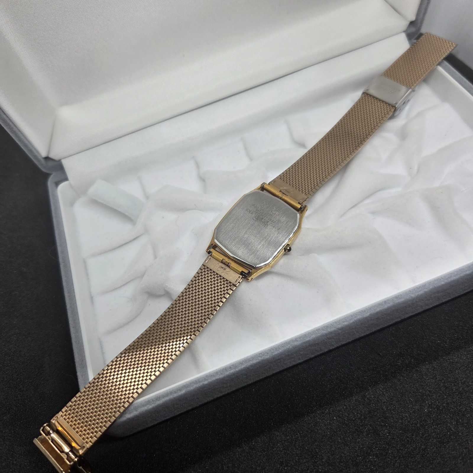 Seiko Dolce 9531-5030 Gold Quartz Watch Original Band Made in Japan